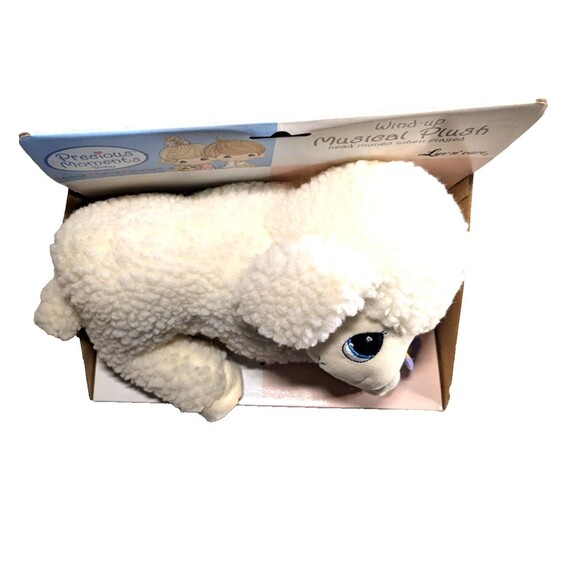 Precious Moments  Luv'n care 2002 Lamb MUSICAL PLUSH STUFFED ANIMAL TOY - Picture 3 of 5